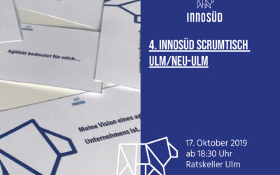 Einladung: 4. InnoSÜD-ScrumTisch am 17. Oktober 2019