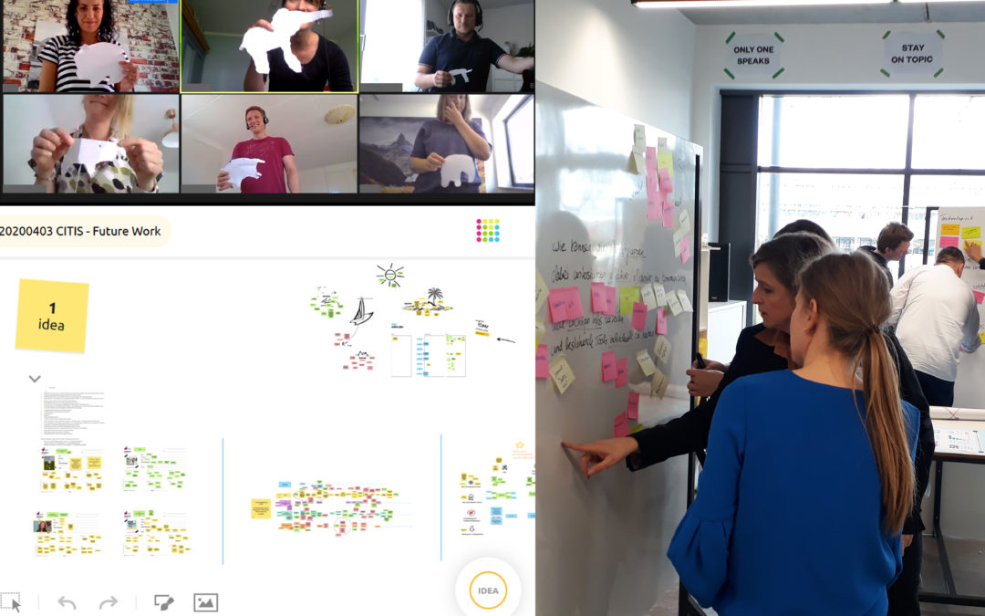 Innovationszirkel zu „Future Work“: Corona-bedingter Selbstversuch zur virtuellen unternehmensübergreifenden Zusammenarbeit