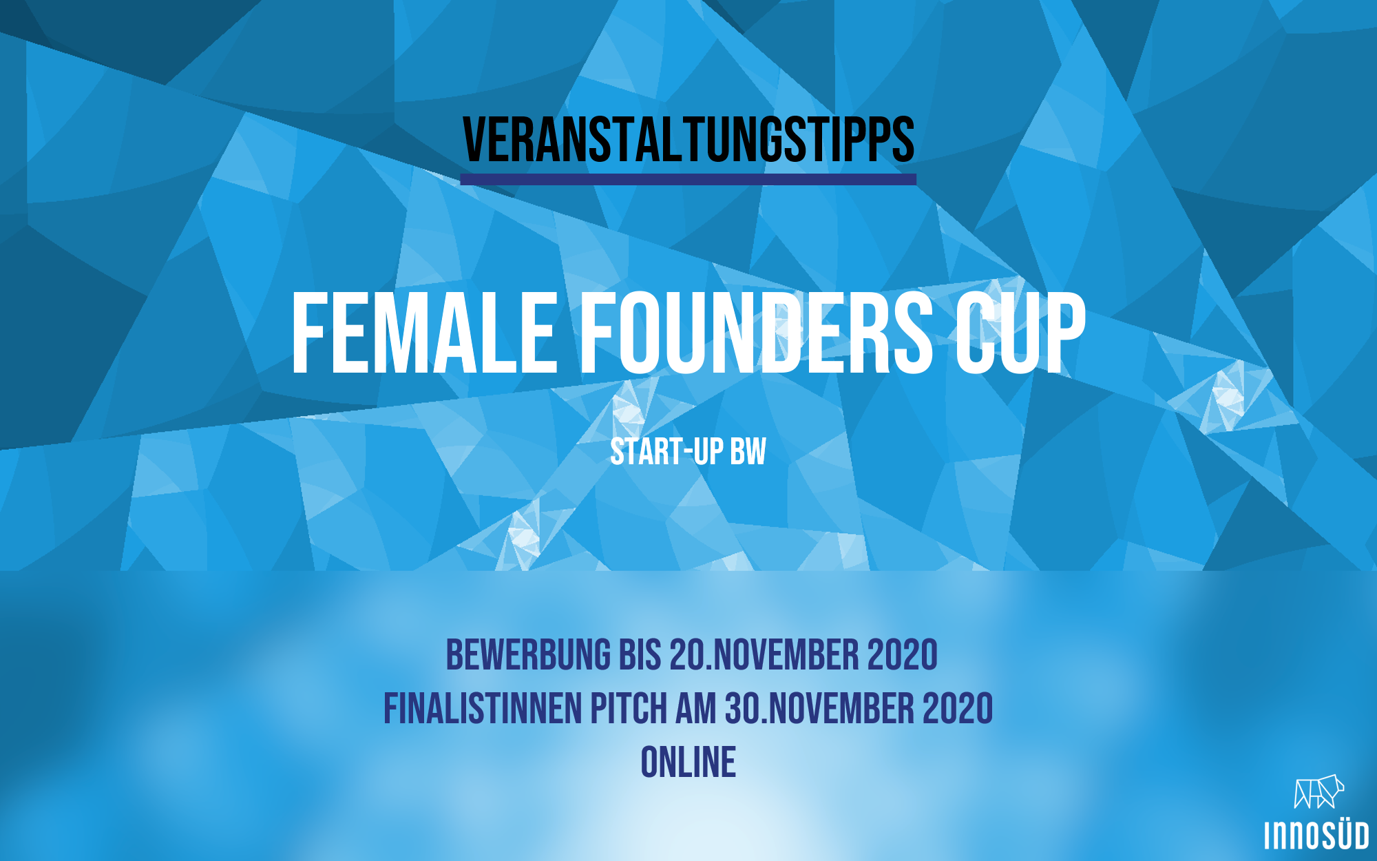 EventTipp FEMALE FOUNDERS CUP InnoSÜD