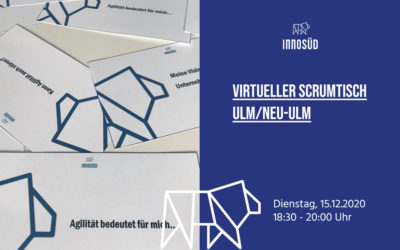 ScrumTisch: Vorweihnachtlicher virtueller Stammtisch zu Themen rund um das agile Arbeiten, 15. Dezember 2020