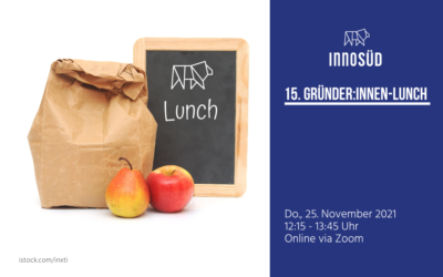 25. November 2021 | 15. InnoSÜD-Gründer:innen-Lunch mit Alexander Borowski | Thema: „Ulm meets Berliner Start-up-Szene“