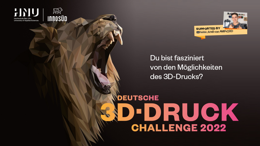 Bewerbungsstart für die Deutsche 3D-Druck-Challenge 2022
