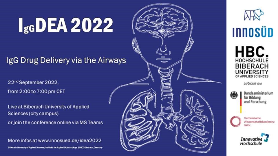 Rückblick: 22. September 2022 | IgGDEA 2022: Verabreichung von Arzneimitteln über die Atemwege – mit Fokus auf inhalative und intranasale Applikation
